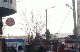 Пожарные выезжали на рынок МЖК в Чите из-за задымления