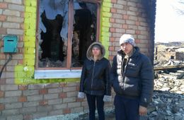 ​Пожар в Унде перешел на дома с горящей свалки