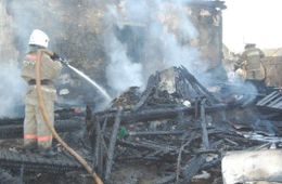 Пенсионеры погибли при пожаре в Забайкалье 