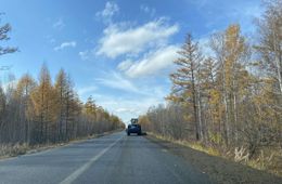 Дорогу к селу Беклемишево в Забайкалье почти отремонтировали
