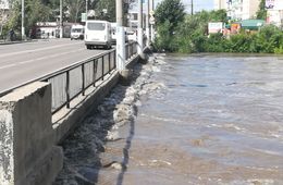 В Чите подтоплены несколько улиц в Центральном районе 