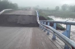 Более 3 тысяч жителей Красночикойского района остались без автомобильного сообщения из-за обрушения моста