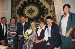 Читинка отметила свой 100-летний юбилей