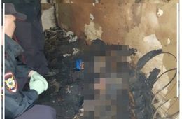 Тело мужчины нашли при тушении пожара в Чите
