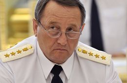 Экс-прокурора Читинской области, замгенпрокурора Виктора Гриня, провожают на пенсию