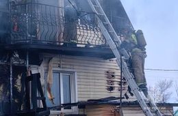 Пожар потушен в частном доме в селе Засопка