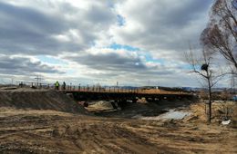Движение по Каштакскому мосту в Чите запустят в первый день зимы
