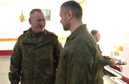 Губернатор Осипов попробовал солдатскую еду в Песчанке и встретился там с прапорщиком Сапожниковым
