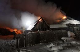 В Забайкалье на пожаре погиб 43-летний мужчина