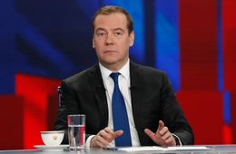 Медведев: «Развитием экономики удовлетворен»
