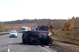 На федеральной трассе «Амур» в ДТП погибли два водителя