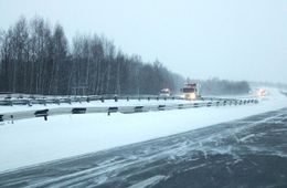 Трассы очищают от снега и наледи в 22 районах Забайкалья