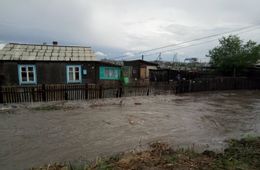 После ливня в Забайкальске был подтоплен двадцать один дом