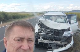 Машина Юрия Кона попала в жёсткое ДТП с коровой