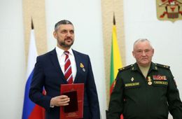 Александру Осипову вручили медаль «Участнику специальной военной операции»