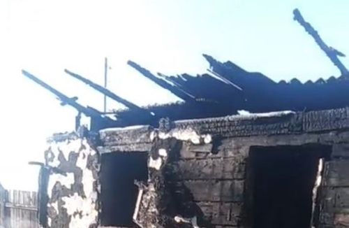 Многодетная семья осталась без жилья после пожара