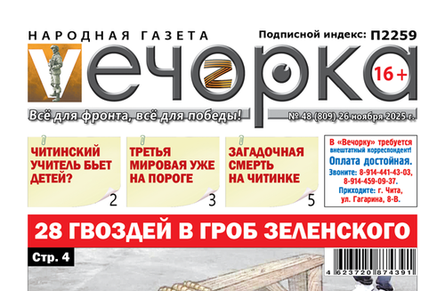 «Вечорка» № 48: 28 гвоздей в гроб Зеленского