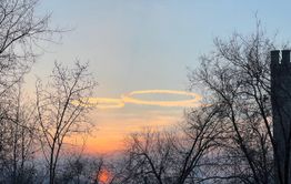 Знак бесконечности в память о погибшей в Домне девочке (ВИДЕО)