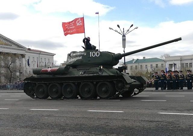 Парад Победы в Чите (фото)
