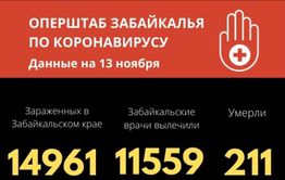 Больше 200 забайкальцев скончались от коронавируса с начала пандемии 