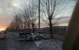 Водитель Toyota Aristo насмерть сбил пешехода в Чите