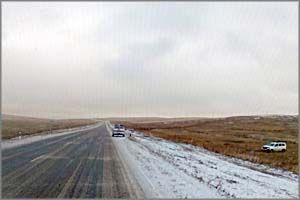 Автобусы в восточном направлении временно приостановлены из-за непогоды