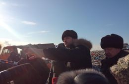 Осипов второй раз за последнюю неделю посетил горящую городскую свалку Читы