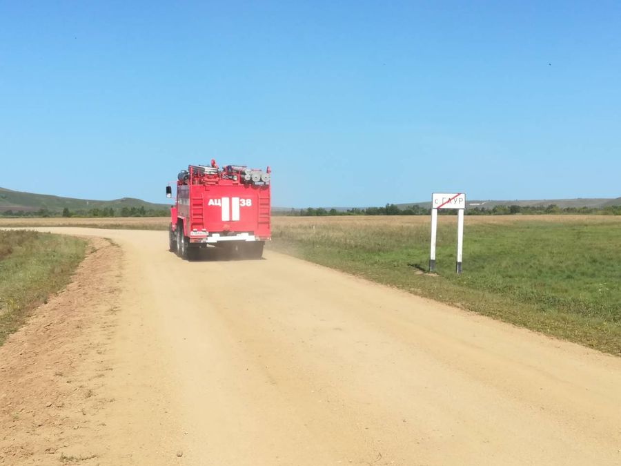 Бомж спалил дом в селе Укурей