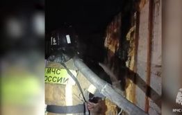 В пожаре под Читой погиб мужчина