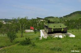 ​Танк в Петровск-Забайкальском сняли с постамента для ремонта