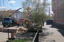 Часть улицы Полины Осипенко в Чите перекроют из-за ремонта