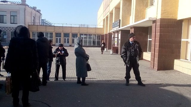 В Чите оцепили вокзал