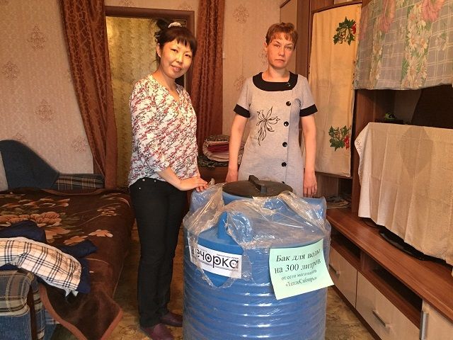 Приз - бак для воды на 300 литров - «Вечорка» доставила в Кличку