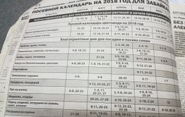 Лучший и точный посевной календарь - в «Вечорке»