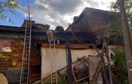 Пожар в кафе «Селенга» в Чите потушен