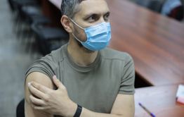 Александр Осипов сделал прививку от гриппа