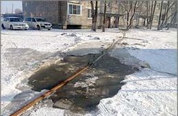Одной из улиц Шилки грозит «наводнение»