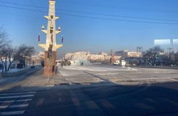В Чите начали сносить городок. Ледовый.