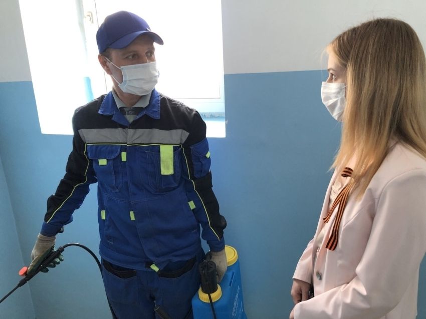 За дезинфекцию подъездов не платят