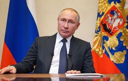 ​Перенос голосования по поправкам в Конституцию и неделя выходных — что сказал Путин россиянам в своем обращении из-за коронавируса 