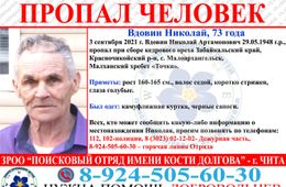 Пенсионер пропал во время сбора кедрового ореха в Забайкалье