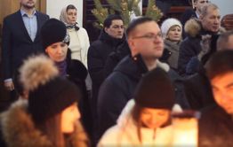 Александр Осипов –четвертый руководитель региона, встречающий Рождество в главном храме Забайкалья