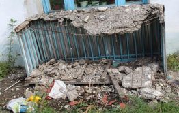 В Первомайском обрушился балкон вместе с бабушкой