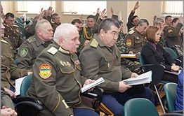 Атаманы забайкальских казаков совещались по телемосту