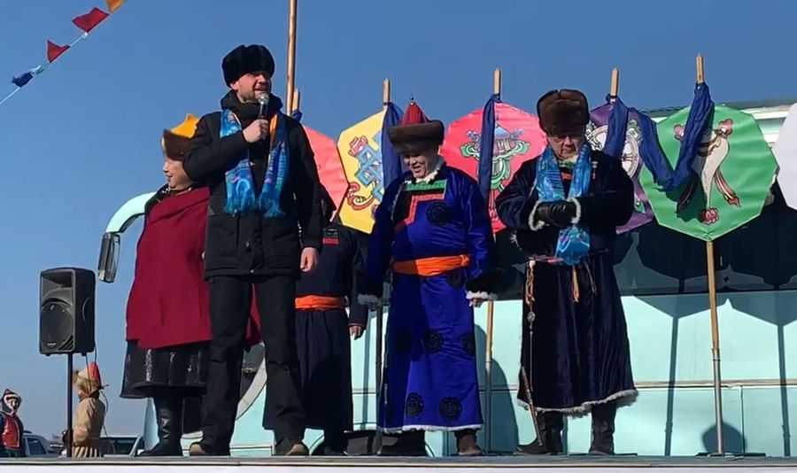 Сагаан hараар,Сагаалганаар! – Осипов