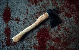 Полуголый Забайкалец получил топором по шее от своего собутыльника
