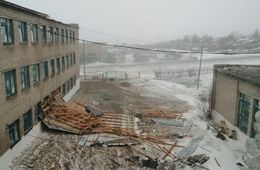 Балейский район остался без света из-за шторма 