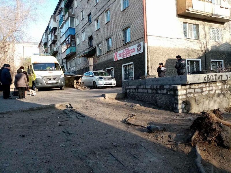Улицу Хабаровскую в Чите перекрывали. ТЦ 
