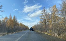 Дорогу к селу Беклемишево в Забайкалье почти отремонтировали