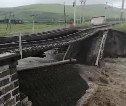 Движение поездов на Транссибе восстановлено (видео)
